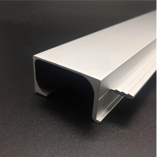 Perfil de aluminio modificado para requisitos particulares estructural de la manija del gabinete de la cocina durable