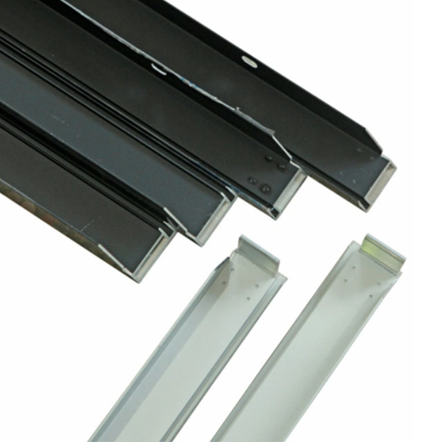Perfil de aluminio anodizado marco anticorrosión del panel solar