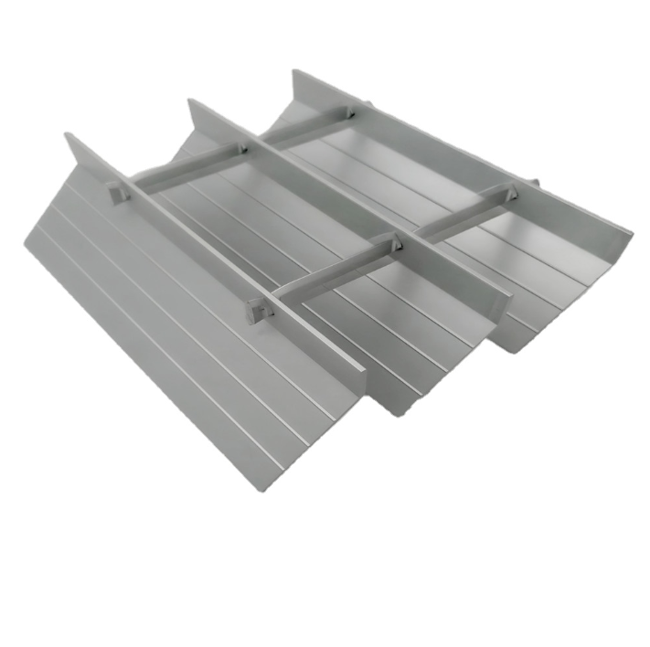 Persiana de aluminio arquitectónica de la persiana de ventilación del techo de la fachada del edificio