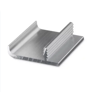 Perfil de aluminio de la oxidación de chorro de arena Marco funcional del gabinete de la cocina integral