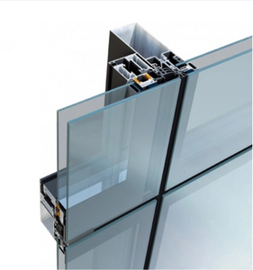 Aluminio superior de la estanqueidad al aire de la resistencia a la corrosión para los edificios residenciales de la pared de cortina